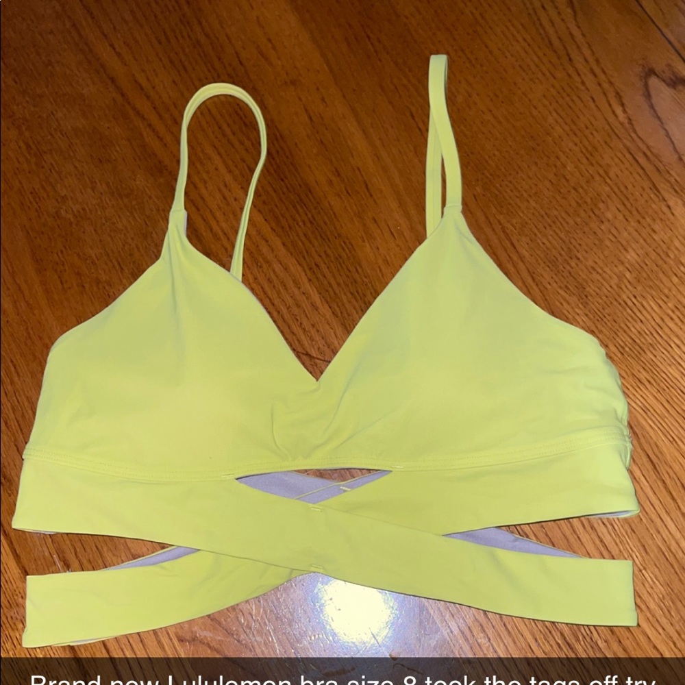 Brand new Lululemon sports bra size 8